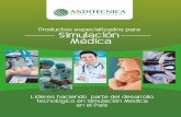 Nuevo portafolio simulación Médica 2017 - anditecnica.com portafolio simulación Médica 2017.pdf · Simuladores de Paciente Avanzado y habilidades Básicas • Simuladores Ginecobsténtricos