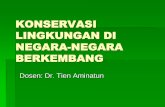 KONSERVASI LINGKUNGAN DI NEGARA-NEGARA …staff.uny.ac.id/sites/default/files/pendidikan/Dr. Tien Aminatun, S... · Ekspansi Sistem Pasar Berkembangnya sistem transportasi yang mudah