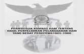 PERNYATAAN KOMNAS HAM TENTANG HASIL … · yang terjadi di LP Pekambingan, Denpasar, Bali dalam kurun waktu pada akhir tahun 1965 sampai dengan 1977. wilayah sumatera selatan Penghilangan