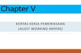 Chapter V - nyomandarmayasa.com V Kertas Kerja Pemeriksaan...Top Schedule (TS) 8. Supporting Schedule (SS) 9. Konsep Laporan Audit (Audit Report Draft) 10. Management Letter KKP (Analisa