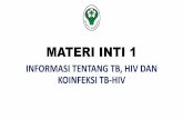 MATERI INTI 1 - b11nk.files.wordpress.com · •Saat ini perkembangan epidemi HIV di Indonesia termasuk yang tercepat di Asia. ... Laporan Perkembangan HIV-AIDS, Kementerian Kesehatan,