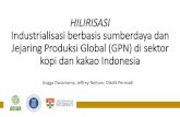 HILIRISASI Industrialisasi berbasis sumberdaya dan ... filekopi dan kakao Indonesia Angga Dwiartama, ... ekonomi global. ... Produksi kakao global, rata-rata: 2000-2014 Top 10 Penghasil