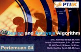 Design and Analysis Algorithm - M. Ali Fauzi | PTIIK ... · Buatlah fungsi rekursif untuk menghitung nilai faktorial bilangan n Buat pohon rekursif untuk faktorial(5) Analisalah efisiensi