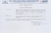 LPPHPL-015-IDN - intimultimasertifikasi.com · Terdapat surat permohonan perpanjangan Izin HO No. 31/KSO/VII/2015 tanggal 22 Juli 2015. Surat telah diterima oleh Kantor Pelayanan