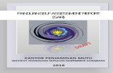 PANDUAN SELF ASSESSMENT REPORT - kpm.its.ac.idkpm.its.ac.id/wp-content/uploads/2018/09/Draft-PANDUAN-Self... · agarpenjaminan mutu pada pembelajaran dapat dilaksanakan dengan ...