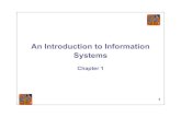 An Introduction to Information Systems · A set of interrelated components (hubungan ... mikro atau makro) ... (proses pengolahan data, manil id )ipulasi data)