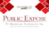 Public Expose 2015 - MLPT - System Integrator dan … Expose 2015 - MLPT Sekilas Tentang Perseroan Posisi Kokoh Sektor perbankan dan telekomunikasi Mitra Unggulan Penyedia solusi TI