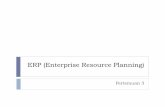 ERP (Enterprise Resource Planning) · Sistem aplikasi yang bersifat fleksibel, interaktif dan adaptif yang dibangun khusus untuk mendukung proses pengambilan keputsan perusahaan atas