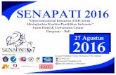 Seminar Nasional Pendidikan Teknik Informatika (SENAPATI ... · Senapati 2016 adalah seminar nasional tahunan di bidang Pendidikan dan Teknik Informatika yang ... Komite Program (Reviewer)