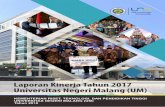 Laporan Kinerja Tahun 2017 Universitas Negeri Malang (UM) · Laporan Kinerja UM tahun 2017 ini disusun berpedoman pada manajemen yang ... (pertama tanggal 23 Februari 2017, kedua