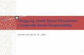 Tanggung Jawab Sosial Perusahaan ( Corporate Social ... · ETBIS- ANDRI HELMI M, SE., MM 2 Definisi CSR Definisi CSR (Corporate Social Responsibility) adalah suatu tindakan atau konsep