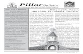 Pillar Bulletin - buletinpillar.org · keluarga kerajaan Allah yang Tuhan Yesus nyatakan seakan-akan hanyalah impian belaka. 2. Jemaat beriman tanpa perbuatan ... Kristen yang memiliki