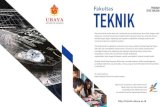 Fakultas STUDI SARJANA TEKNIK - ubaya.ac.id · Jurusan Teknik Kimia Universitas Surabaya memiliki program pendidikan yang ... Prodi Teknik Industri memiliki Akreditasi A dari BAN-PT