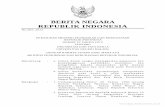BERITA NEGARA REPUBLIK INDONESIA - um.ac.id · evaluasi pelaksanaan rencana, program, dan anggaran. Pasal 23 Bagian Kerja Sama dan Hubungan Masyarakat mempunyai tugas melaksanakan