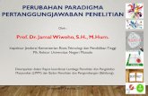 PERUBAHAN PARADIGMA PERTANGGUNGJAWABAN …kopertis12.or.id/wp-content/uploads/2016/08/small_2._Perubahan... · Plh. Rektor Universitas Negeri Manado ... Pemkot Gorontalo, Saksi Ahli