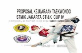 MINGGU, 20 NOVEMBER 2016 - STMIK JAKARTA STI&Kjak-stik.ac.id/files/2016/Taekwondo/Taekwondo2016.pdf · JUARA I : 1 (satu) Medali Emas dan Beasiswa Pendidikan Tinggi JUARA II : 1 (satu)