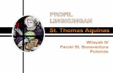 AGENDA - bonaventura-pulomas.orgbonaventura-pulomas.org/wp/wp-content/uploads/2016/02/Profil... · Thomas diserahkan ke biara Benedictus di Monte Cassino dan kemudian masuk ke Ordo