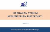 KEBIJAKAN TERKINI KEMENTERIAN RISTEKDIKTI · Tugas Nasional Kemristekdikti Problem Pendidikan Tinggi Indonesia ... 2 ARCHITECT 6 DENTIST 3 ACCOUNTANT 7 NURSES 4 LAND SURVEYORS 8 LABORS