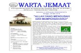 Gereja Protestan di Indonesia bagian Barat (G.P.I.B ...gpibimmanueldepok.org/wp-content/uploads/2016/05/Warta-Jemaat-29... · Jadwal Ibadah Hari Minggu : ... Menjadi gereja yang hadir