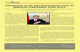 KEGIATAN ALAT KELENGKAPAN DPR-RI MINGGU PERTAMA …dpr.go.id/dokpemberitaan/buletin-parlementaria/b-680-6-2011.pdf · Nining Indra Saleh, M.Si (Sekretariat Jenderal DPR-RI) ... Lima