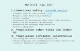 [PPT]MENGENAL BAHAN-BAHAN KIMIA BERBAHAYA · Web viewMATERI KULIAH 1.Laboratory safety (contoh kerja): Prosedur kerja di Laboratorium (tugas) Mengenal bahan-bahan kimia berbahaya