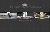 Full page photo - PT. Gofir Sarana Sejahtera Profile PTGSS.pdf · Gofir Sarana Sejahtera adalah pemasok Cutting Tools yang memenuhi kebutuhan volume besar dari Drills, Taps, Endmills,