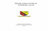 RENCANA KERJA TAHUN 2018 - bandungkab.go.id · Rencana Kerja Satuan Kerja Perangkat Daerah Dinas Pertanian Kabupaten Bandung Tahun ... Uraian garis besar mengenai rekapitulasi program
