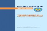 PEDOMAN PENDIDIKAN 2016-2017 - elektro.itn.ac.idelektro.itn.ac.id/wp-content/uploads/2017/12/Buku-Pedoman... · pedoman bagi mahasiswa dalam menjalankan tugas dan fungsinya. ... Kerja