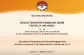 Jakarta, 18 September 2017ppid.bawaslu.go.id/sites/default/files/informasi_publik/Bahan... · B. Pengawasan Penetapan DPT Sebagai Syarat Minimum Dukungan ... DPRD Provinsi dan DPRD