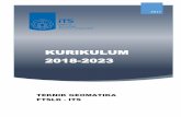 KURIKULUM 2018-2023 - ftslk.its.ac.idftslk.its.ac.id/wp-content/uploads/2018/05/2018-02-08.-Dokumen... · mencakup sistem referensi geodesi, penentuan posisi, fotogrametri, penginderaan