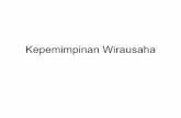Kepemimpinan Wirausaha - selvyblog.files.wordpress.com · Bisnis meraih sukses besar. • Menu andalan adalah hot-dog, gorengan (french fries), burger, roti sandwich, coca cola dan