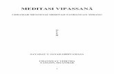 MEDITASI VIPASSANĀ - BukuDharma.com vipassana.pdf · terus membuat kesalahan yang sama dan tetap tidak mengetahui hal itu, sampai seorang yang lebih pandai dan berpengalaman datang