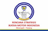 RENCANA STRATEGIS IKATAN MOTOR INDONESIA - …cms.imi.co.id/media/file/2017/04/11/Rencana-Strategis-IMI.pdf · -Mempersiapkan Log Book jalur Touring Mobil & Sepeda Motor yang memperkenalkan