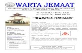 Gereja Protestan di Indonesia bagian Barat (G.P.I.B ...gpibimmanueldepok.org/wp-content/uploads/2015/05/Warta-Jemaat-31... · kelas alkitab malam Segenap Presbiter dan Warga Jemaat