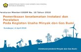 [PPT]PowerPoint Presentation · Web viewKEMENTERIAN ENERGI DAN SUMBER DAYA MINERAL REPUBLIK INDONESIA Surabaya | 4 April 2018 Pemeriksaan keselamatan Instalasi dan Peralatan Pada