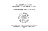 KALENDER AKADEMIK UNIVERSITAS NEGERI MALANGbakpik.um.ac.id/wp-content/uploads/2016/11/kal1618-buku.pdf · Keputusan Mendiknas Nomor 232/U/2000 tentang Pedoman Penyusunan Kurikulum