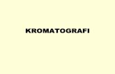 KROMATOGRAFI - mnurcholis.lecture.ub.ac.idmnurcholis.lecture.ub.ac.id/files/2013/05/Kromatografi-1.pdf · •Menunjukkan adanya pemisahan kutub muatan positif dan negatif dari suatu