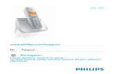 CD240 IFU ID - download.p4c.philips.com · Bahan kemasan berlabel dapat didaur ulang. 1.5 Electric, Magnetic and Electromagnetic Fields ("EMF") 1. Philips Royal Electronics ... Muncul