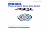 Pemrograman Basis Data Lanjut (MySQL) Dwi Apri Setyorini ... · 2.2 Melihat User dan Versi MySQL ... 2.9 Membuat Tabel Baru ... MySQL dan PHP yang selalu di-update oleh produsennya