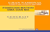 UJIAN NASIONAL - paryono.files.wordpress.com · • Sumberdaya alam dan kehidupan ... Sejak tahun 2000 Indonesia banyak mengalami bencana banjir. ... Bentukan B pada gambar terjadi