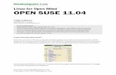 Linux for Open Mind OPEN SUSE 11 - ilmukomputer.orgilmukomputer.org/wp-content/uploads/2013/02/distro-open-suse.pdf · Chromium masih unggul dari Firefox. Entah mana yang benar. Yang