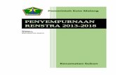 PENYEMPURNAAN RENSTRA 2013-2018 - …kecsukun.malangkota.go.id/wp-content/uploads/sites/57/2015/08/... · pemberi mandat atau wewenang yaitu Walikota Malang, Penyempurnaan Renstra