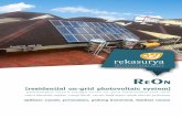 ahlinya tenaga surya - rekasurya.com Sistem PLTS/PLTS On Grid... · solusi alternatif sumber energi listrik ramah lingkungan ... aplikasi: rumah, perumahan, gedung komersial, fasilitas