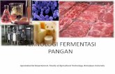 TEKNOLOGI FERMENTASI PANGAN - Student Blogblog.ub.ac.id/ayuyuniafifah/files/2015/01/IAD-4-TEKNOLOGI-FERMENT... · perubahan-perubahan kimia yg dikehendaki dpt terjadi • Kondisi
