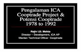 Pengalaman ICA Cooptrade Project & Potensi Cooptrade 1978 ... · Bagian 2 Tahap 1 - 1981 - 1982 Mengembangkan produksi berorientasi ekspor antar koperasi dalam satu kawasan Mendirikan