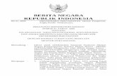 BERITA NEGARA REPUBLIK INDONESIA - kemhan.go.id · Pelaksanaan Jabatan Fungsional Widyaiswara dan Angka ... Organisasi dan Tata Kerja Departemen Pertahanan, sebagaimana telah diubah