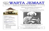 Gereja Protestan di Indonesia bagian Barat (G.P.I.B ...gpibimmanueldepok.org/wp-content/uploads/2015/08/Warta-Jemaat-09... · Burung merpati dengan ranting zaitun di paruhnya mengungkapkan