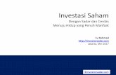 Investasi Sahaminvestorsadar.com/wp-content/uploads/2017/11/InvestorSadar.pdf · – Analisa Laporan Keuangan – Metode Valuasi Harga Saham ... Equitas Saham Investor1 Investor2