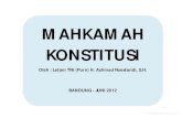 MAHKAMAH KONSTITUSI - Bp. Achmad Roestandi.pptditjenpp.kemenkumham.go.id/files/doc/2125_MAHKAMAH KONSTITUSI - Bp... · •Tidak memiliki tanda gambar yang dipersyaratkan •Tidak
