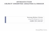 INTRODUCTION OBJECT ORIENTED ANALYSIS & 2_-_Introduction_OOAD.pdfObjek Oriented sebagai perspektif melihat